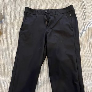 Men’s Black Slim Commission Warpstreme Pant 28x34